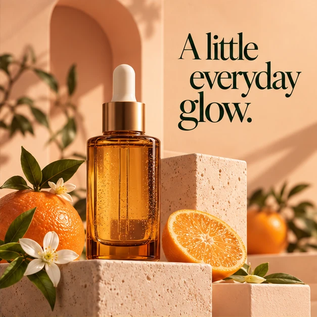 Skincare campaign example