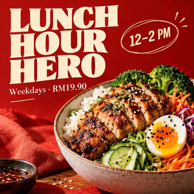 Lunch promotion example