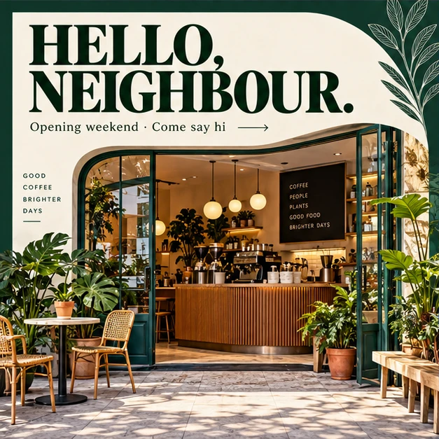 Illustrative marketing campaign creative